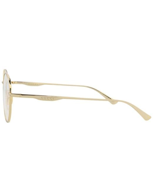 Gucci White Saint Laurent 53Mm Optical Frames for men
