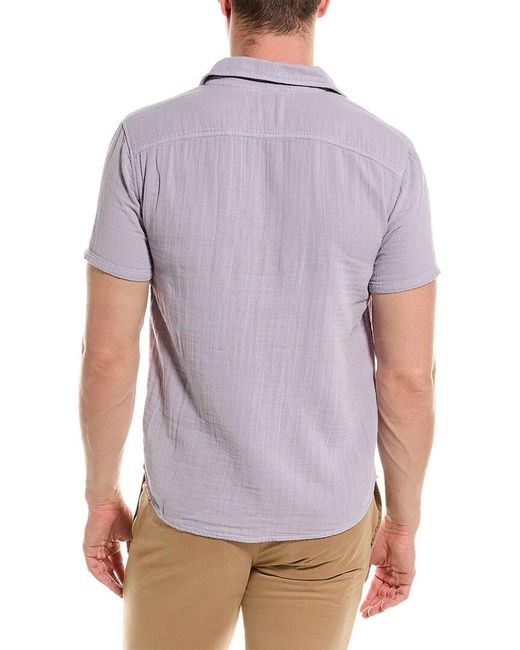 Velvet By Graham & Spencer Purple Christian Shirt for men