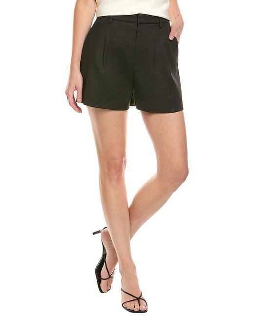 A.L.C. Green Charles Linen-blend Short
