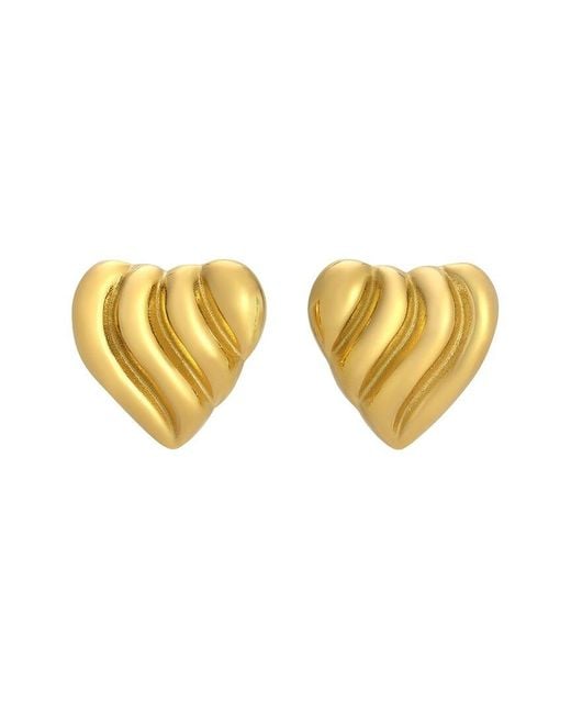 Eye Candy LA Multicolor Luv Stud Earrings