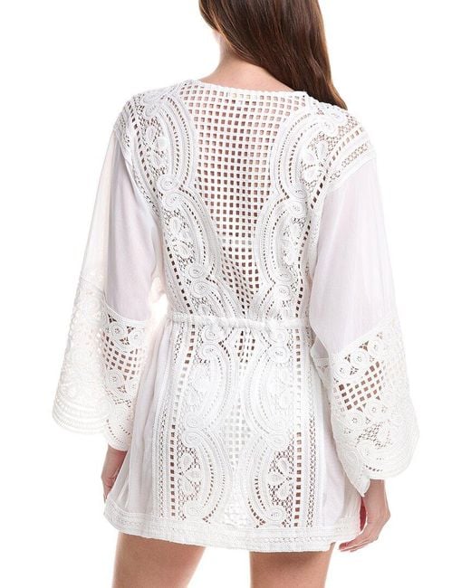 Ramy Brook White Leilanni Dress