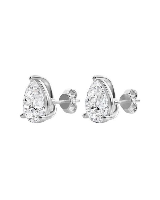Diana M Metallic Diana M. Fine Jewelry 14k 0.51 Ct. Tw. Lab Grown Diamond Studs