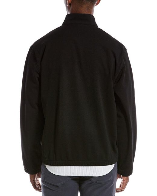 Theory Black Reeve Trainer 1/2-zip for men