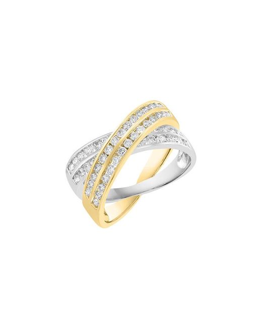 Effy Fine Jewelry White 14K 0.98 Ct. Tw. Diamond Ring