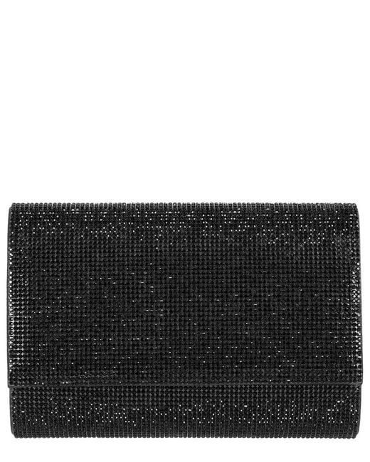 Jessica Mcclintock Black Alexis Sparkle Clutch