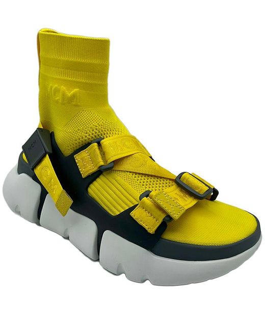 MCM Yellow Sneaker