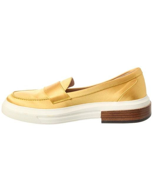 Tod's Metallic Satin Loafer