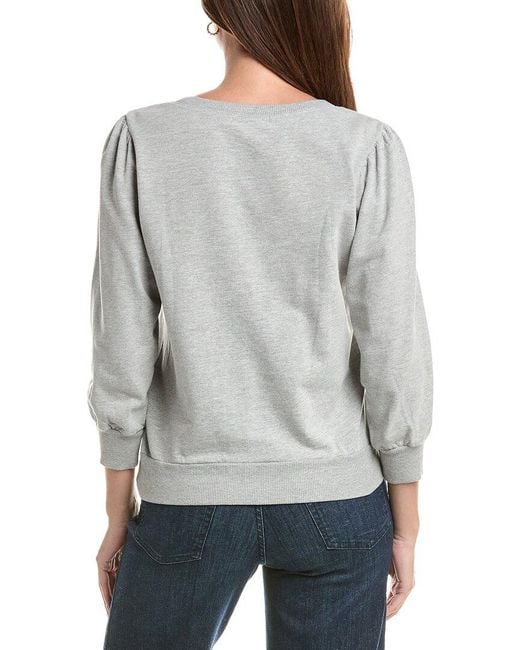 Michael Stars Gray Kit Sweatshirt
