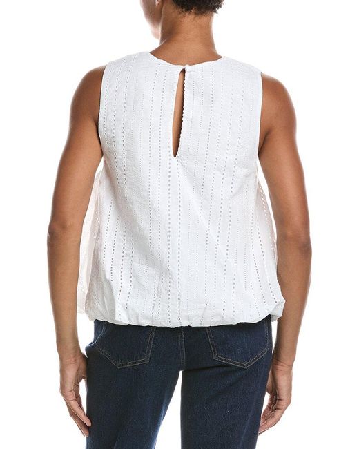 Officine Generale White Lio Round Top
