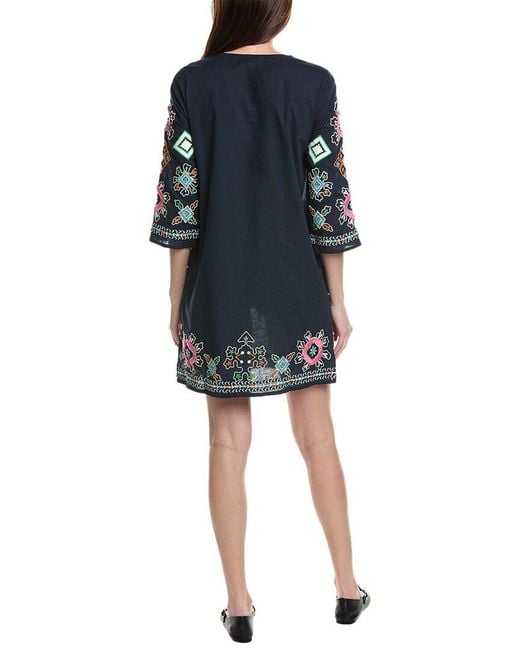 Frances Valentine Black Capri Tunic
