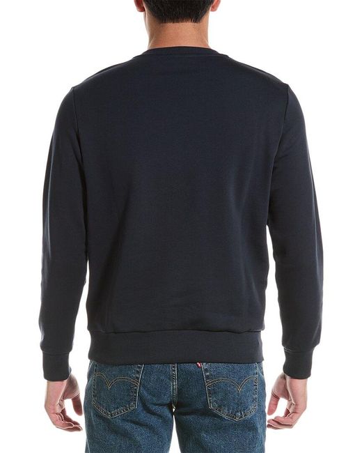 DIESEL Blue Gir Crewneck Sweatshirt for men