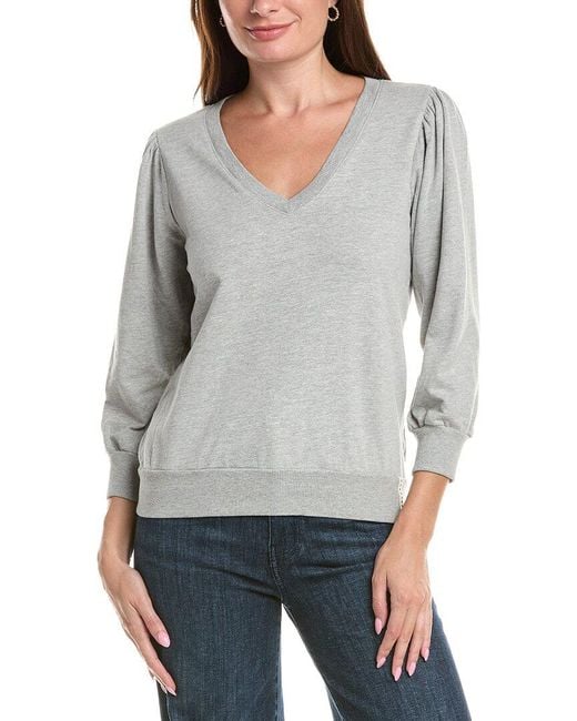 Michael Stars Gray Kit Sweatshirt