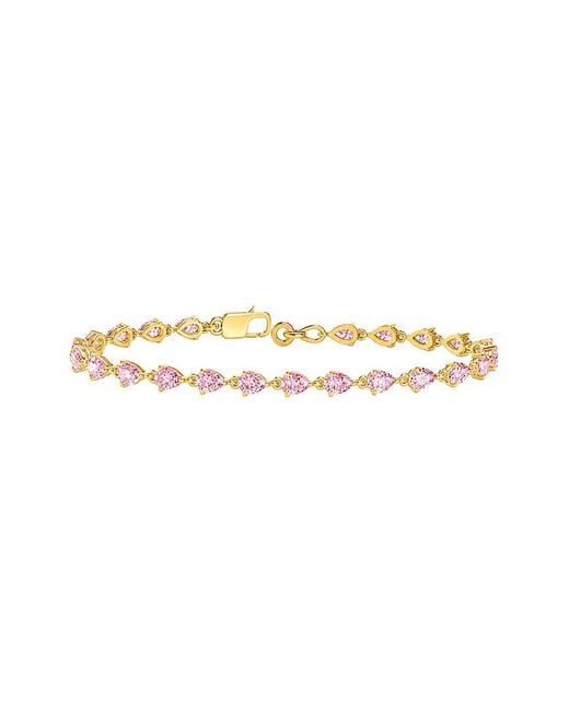 Lab Grown Diamonds White 14K 3.68 Ct. Tw. Lab-Grown Diamond Tennis Bracelet