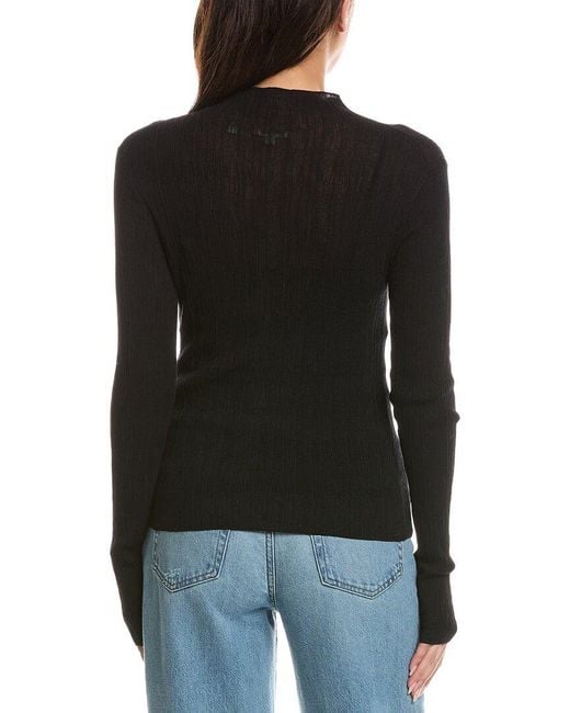 A.L.C. Black Hugh Top