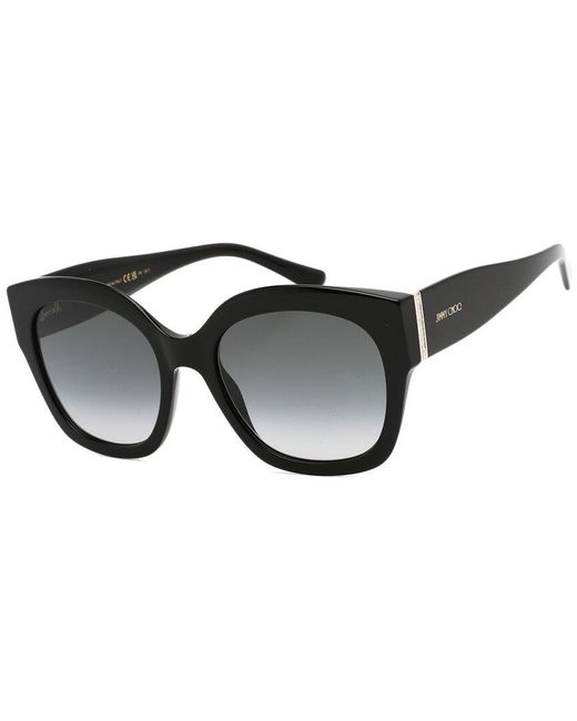 Jimmy Choo Black Leela/s 55mm Sunglasses
