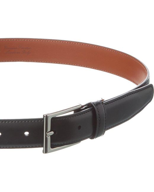 Brooks Brothers Brown Leather Belt for men