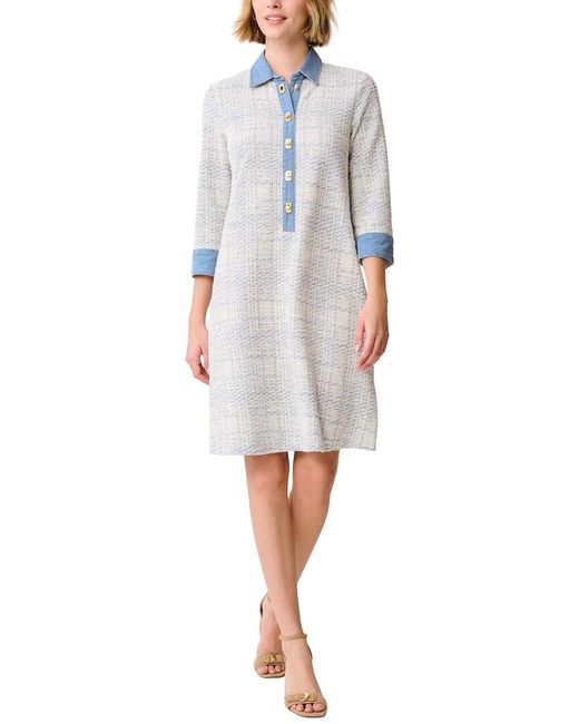J.McLaughlin White J. Mclaughlin Bryony Dress