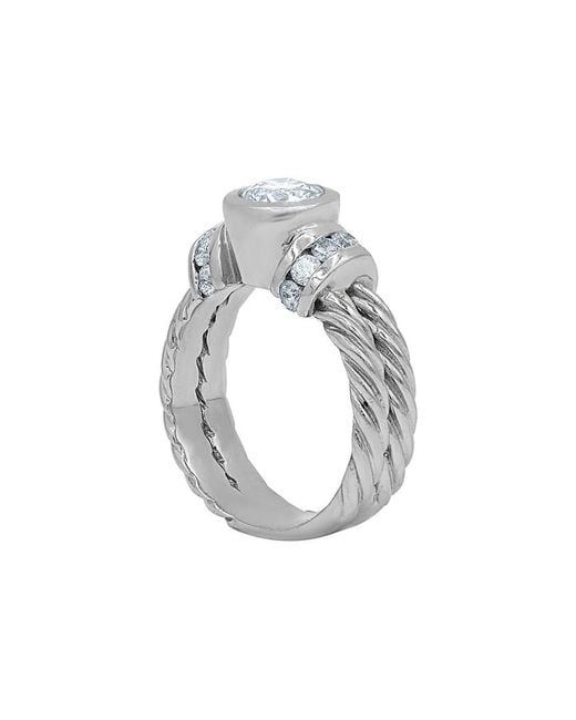 Diana M White Fine Jewelry 18k 1.52 Ct. Tw. Diamond Ring