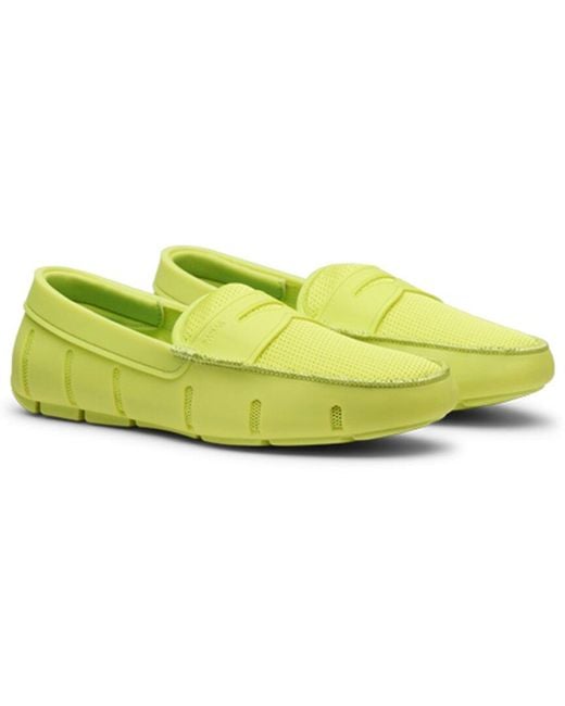 Swims Yellow Penny Loafer for men