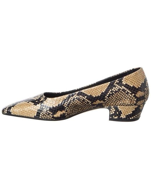 Aeyde Multicolor Rory Snake-embossed Pump