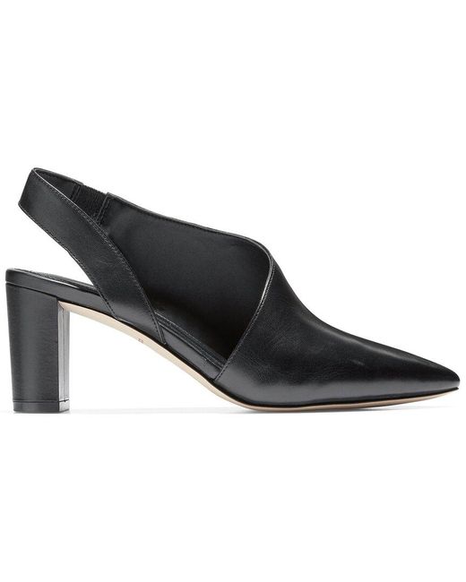 Cole Haan Vania Leather Pump in Black 