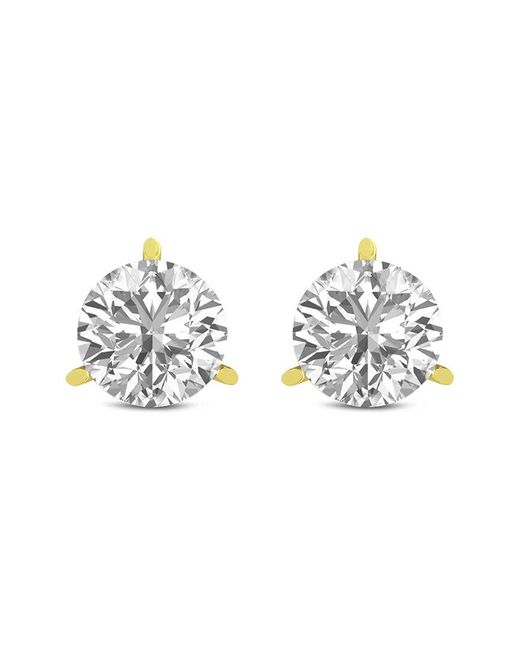 Diana M Metallic Fine Jewelry 14k 0.33 Ct. Tw. Diamond Studs