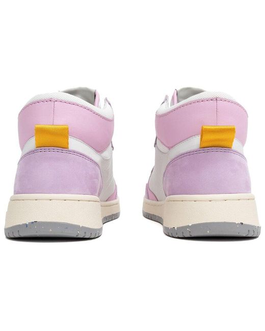 ONCEPT Pink Philly Leather & Suede Sneaker