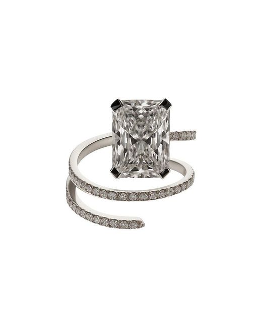 Prince Diamond & Jewelry White 14k 2.94 Ct. Tw. Lab-grown Diamond Wrap Ring