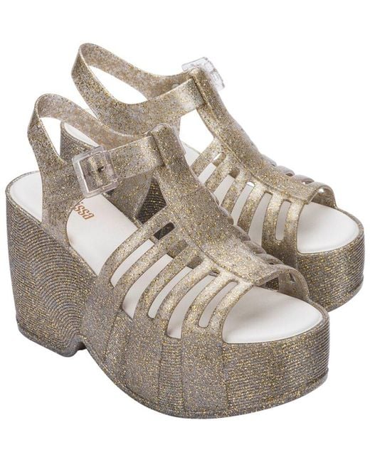 Melissa White Station 79 Platform Shoe