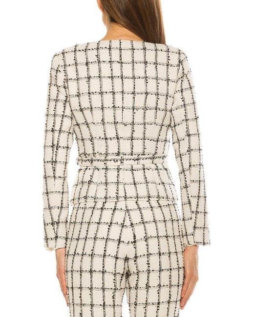 Alexia Admor White Arjun Jacket
