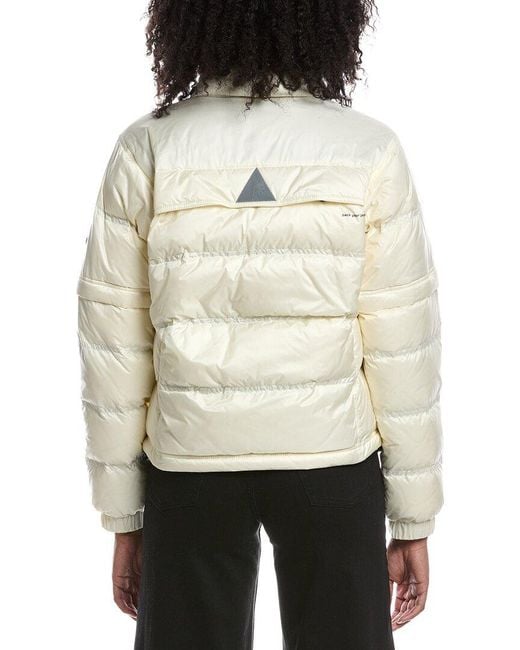 Moncler Natural Grenoble Mauduit Puffer Jacket