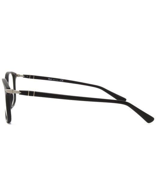 Persol Black 52Mm Optical Frames for men