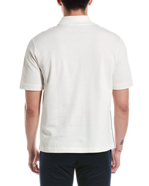 Burberry White Polo T-shirt for men