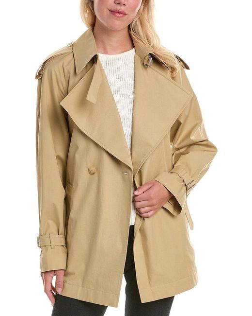 Burberry Natural Gabardine Trench Jacket