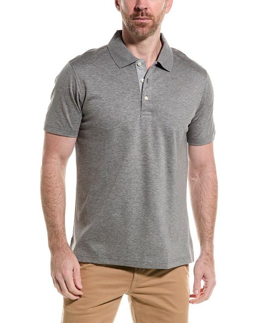 Brooks Brothers Gray Golf Polo Shirt for men