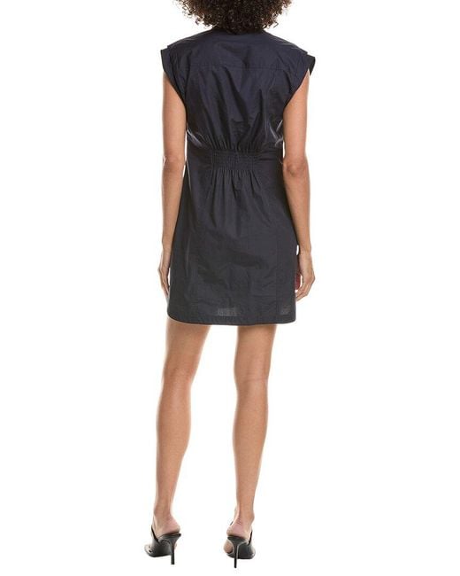 10 Crosby Derek Lam Blue Elyse Dress