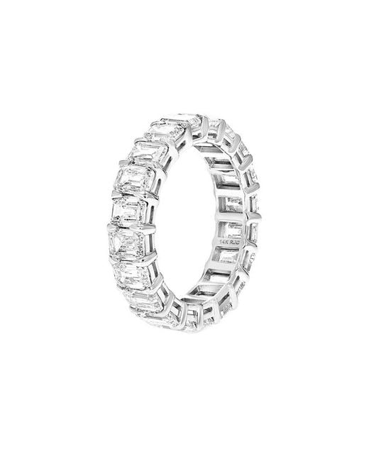 Amairah White 14K 4.00 Ct. Tw. Lab-Grown Diamond Eternity Ring