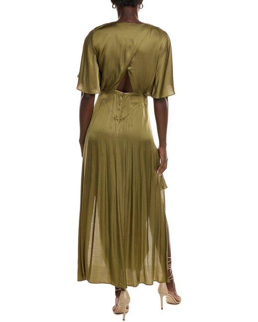 Maje Green Woven Dress