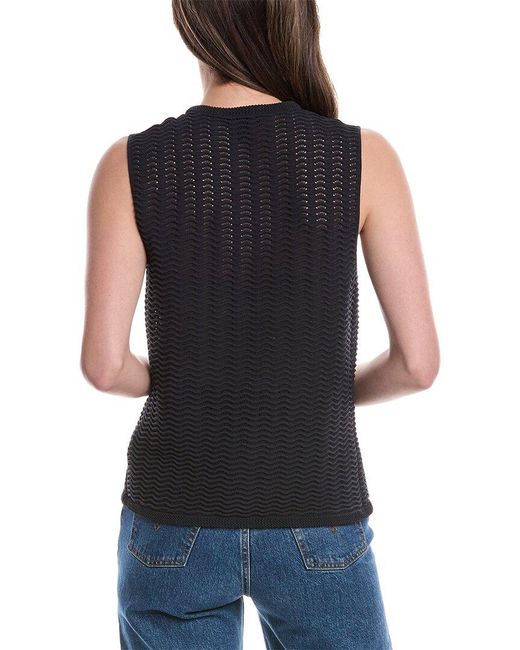 Rag & Bone Black Elisa Vest