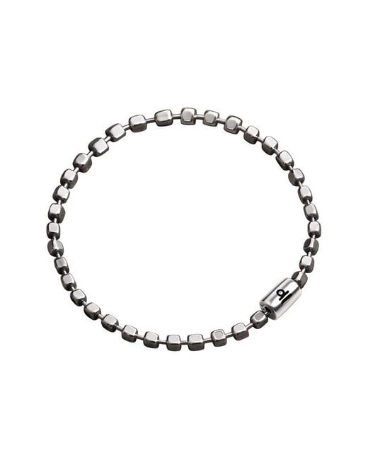 Karma and Luck Metallic Zodiac Plated Ball Chain Bracelet