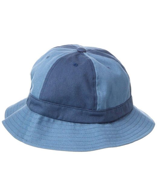 Volcom Blue Swirley Bucket Hat for men