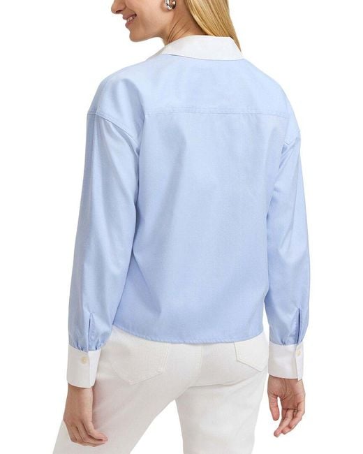 Foxcroft Blue Marina Shirt