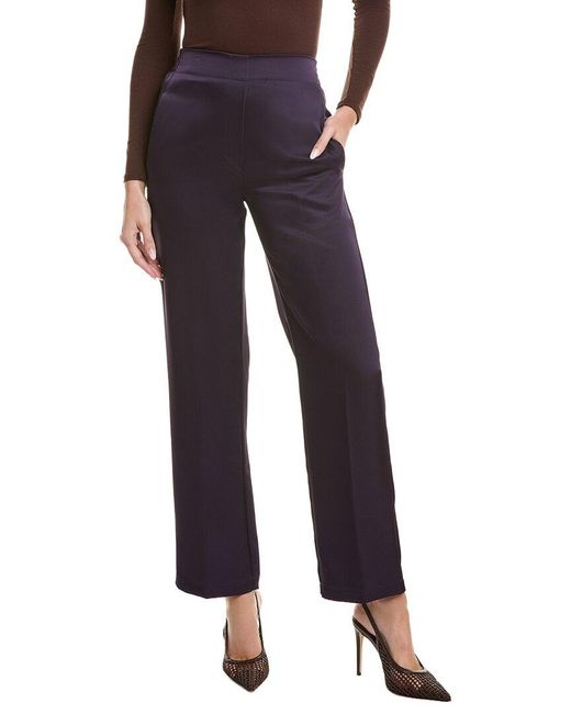Leset Blue Barb Straight Leg Pant