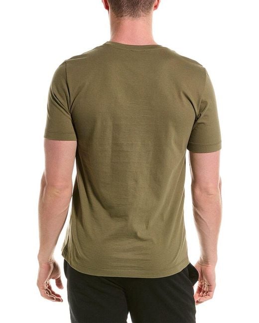 Hanro Green Crewneck Shirt for men