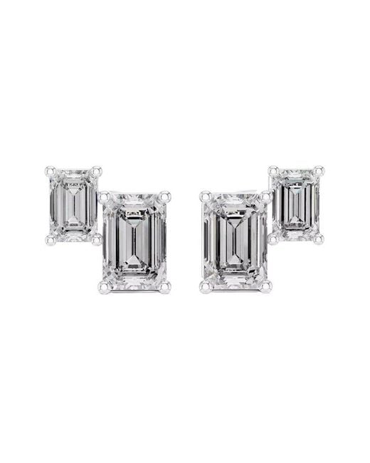 VOWE Metallic 14k 2.00 Ct. Tw. Lab-grown Diamond Earrings