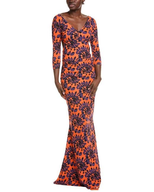 La Petite Robe Di Chiara Boni Red Zubaida Gown