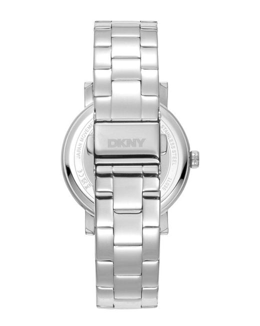 DKNY Gray Soho Logo Watch