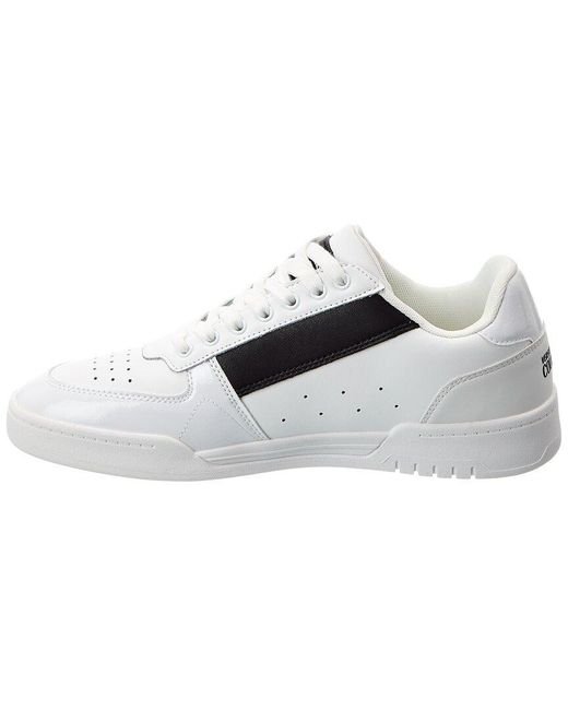Versace Jeans Couture White Leather Sneaker for men