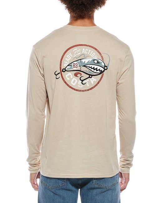 COSTA APPAREL Natural Ready For Action T-Shirt for men