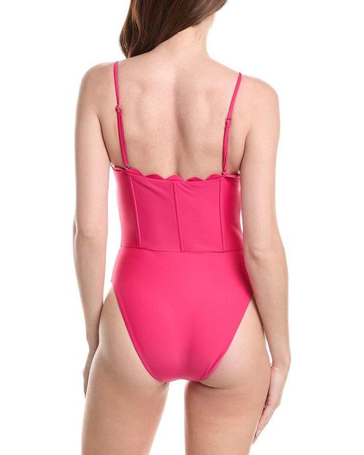 Ramy Brook Pink Mikayla One-Piece